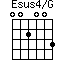 Esus4/G=002003_1