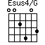 Esus4/G=002403_1