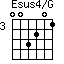 Esus4/G=003201_3