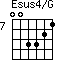Esus4/G=003321_7