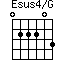Esus4/G=022203_1