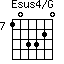 Esus4/G=103320_7