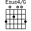 Esus4/G=302003_1