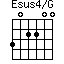 Esus4/G=302200_1