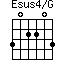 Esus4/G=302203_1