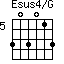 Esus4/G=303013_5