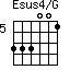 Esus4/G=333001_5