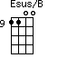 Esus/B=1100_9