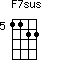 F7sus=1122_5
