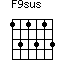 F9sus=131313_1