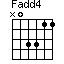 Fadd4=N03311_1