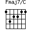 Fmaj7/C=132211_1