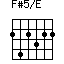 F#5/E=242322_1