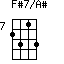 F#7/A#=2313_7