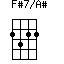 F#7/A#=2322_1