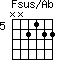 Fsus/Ab=NN2122_5