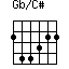 Gb/C#=244322_1