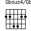Gbsus4/Gb=224422_1