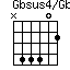 Gbsus4/Gb=N44402_1
