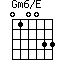 Gm6/E=010033_1