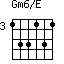 Gm6/E=133131_3