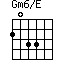 Gm6/E=2033_1