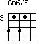 Gm6/E=3131_3