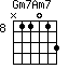Gm7Am7=N11013_8
