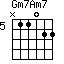 Gm7Am7=N11022_5