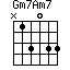Gm7Am7=N13033_1