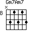 Gm7Am7=N31313_8