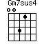 Gm7sus4=0031_1