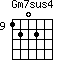 Gm7sus4=1202_9
