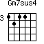 Gm7sus4=1211_3