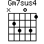 Gm7sus4=N23031_1