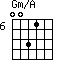 Gm/A=0031_6