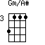 Gm/A#=3111_3