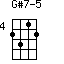 G#7-5=2312_4