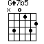 G#7b5=N30132_1