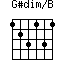 G#dim/B=123131_1