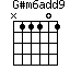 G#m6add9=N11101_1