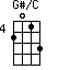 G#/C=2013_4