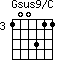 Gsus9/C=100311_3