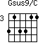 Gsus9/C=313311_3