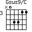 Gsus9/C=N03311_3