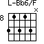 Bb6/F=31313N_8