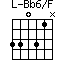 Bb6/F=33031N_1