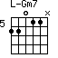 Gm7=22011N_5
