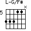 G/F#=33311N_5