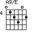A9/E=012302_4